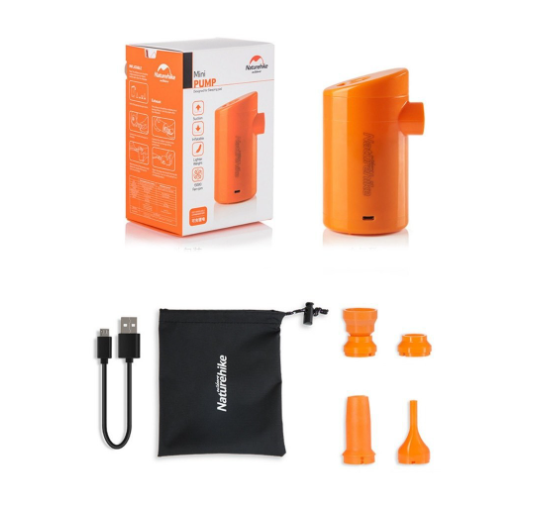 Bơm hơi sạc điện NatureHike NH17C100-B