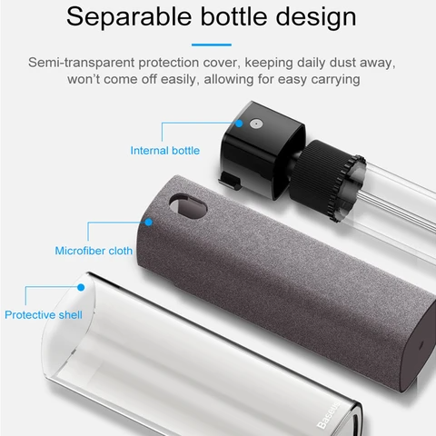 【Folio & Light】1pc Clean The Shell Mobile Phone Computer Screen Cleaner With Clothes For Mobile Phone Portable Screen Cleaning Tools. 