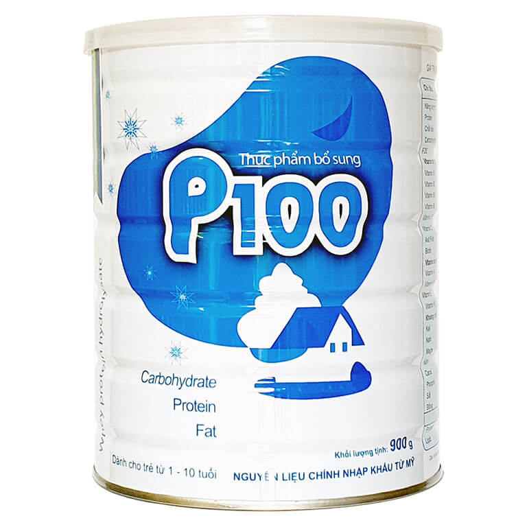 Combo 2 Lon Sữa Bột P100 900g (Date mới nhất)