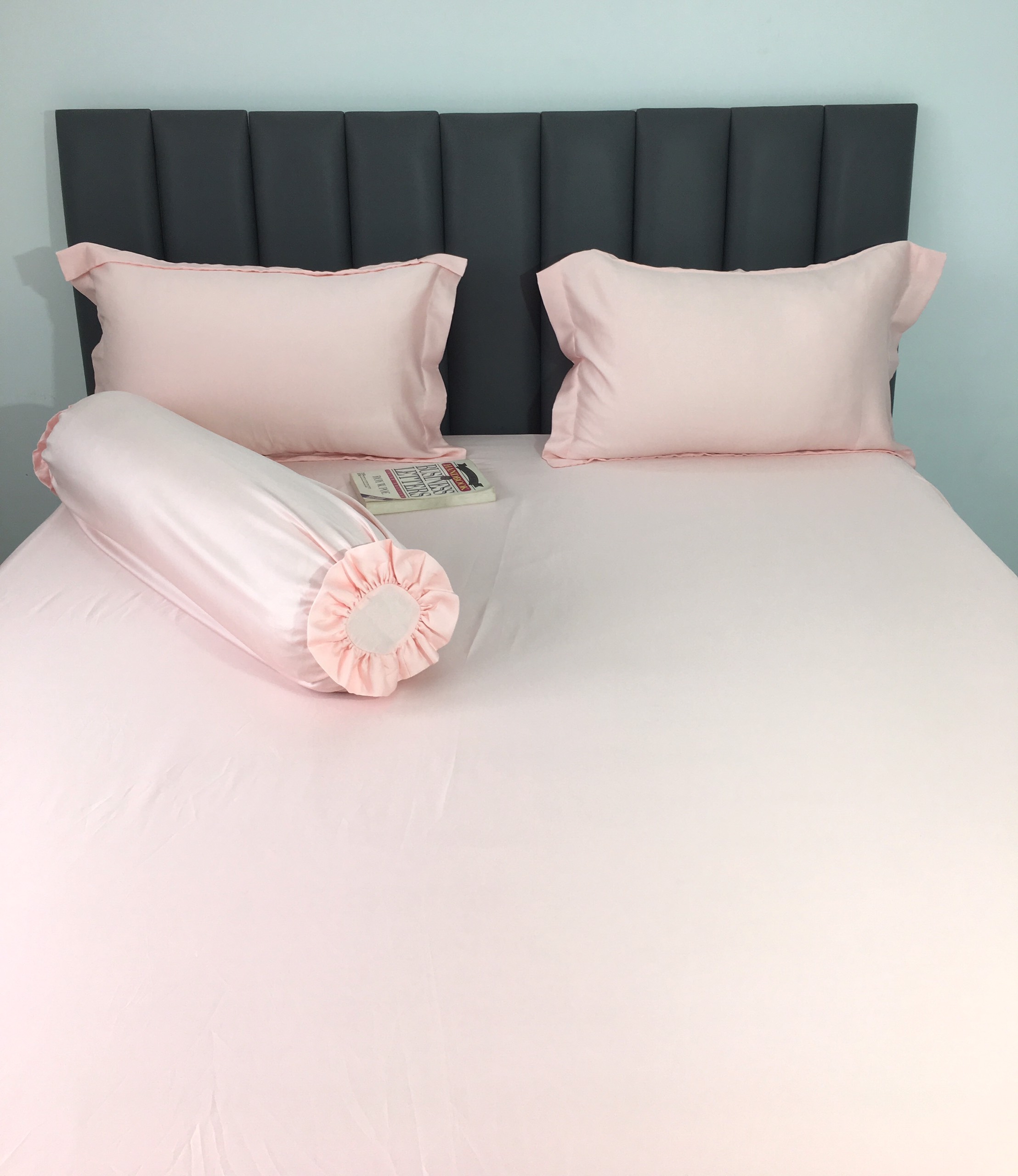 VỎ GỐI ÔM 100% TENCEL 60s MÀU TRƠN