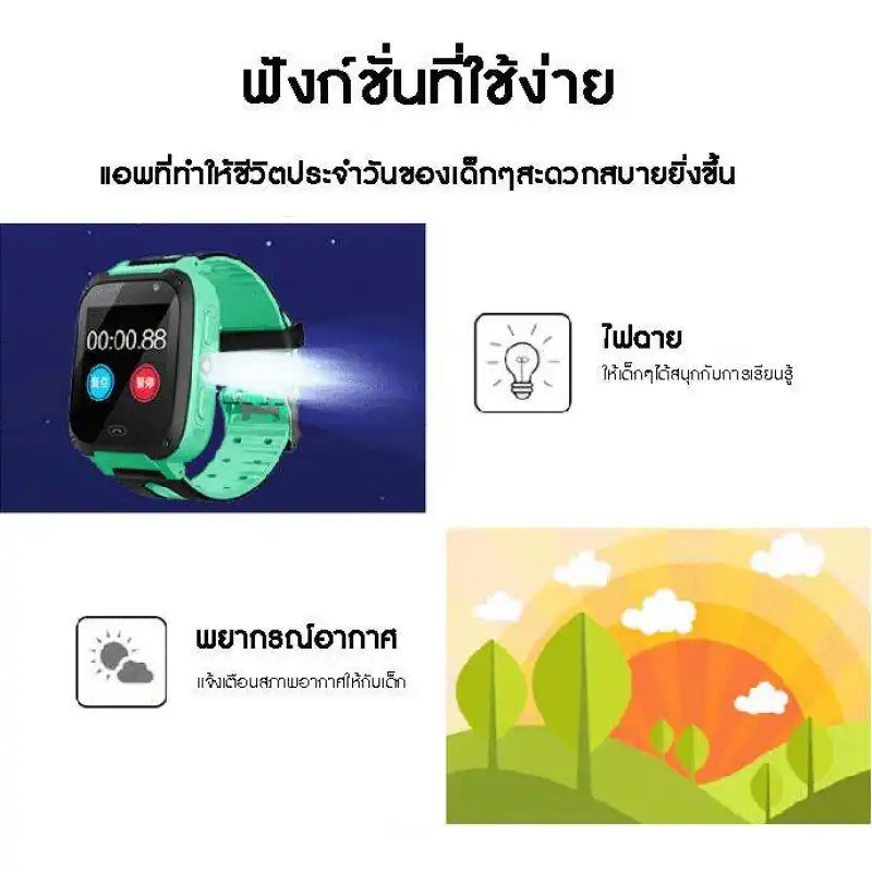 ภาพหน้าปกสินค้าใหม่   ถูกสุดในวันนี้ สินค้าพร้อมส่ง Smart Watch V4 สมาร์ทนาฬิกา สมารทวอทชเด็ก มีกล้อง นาฬิกา รองรับภาษาไทย SmartWatch เหมาะสำหรับเด็ก ติดตามตำแหน่ง ถ่ายภาพ ใส่ซิมการ์ดได้ ข้อมือเด็กผู้หญิง เด็กผู้ชาย ไอโม่ นาฬิกาสมาทวอช GPS จากร้าน OsakaWatch บน Lazada