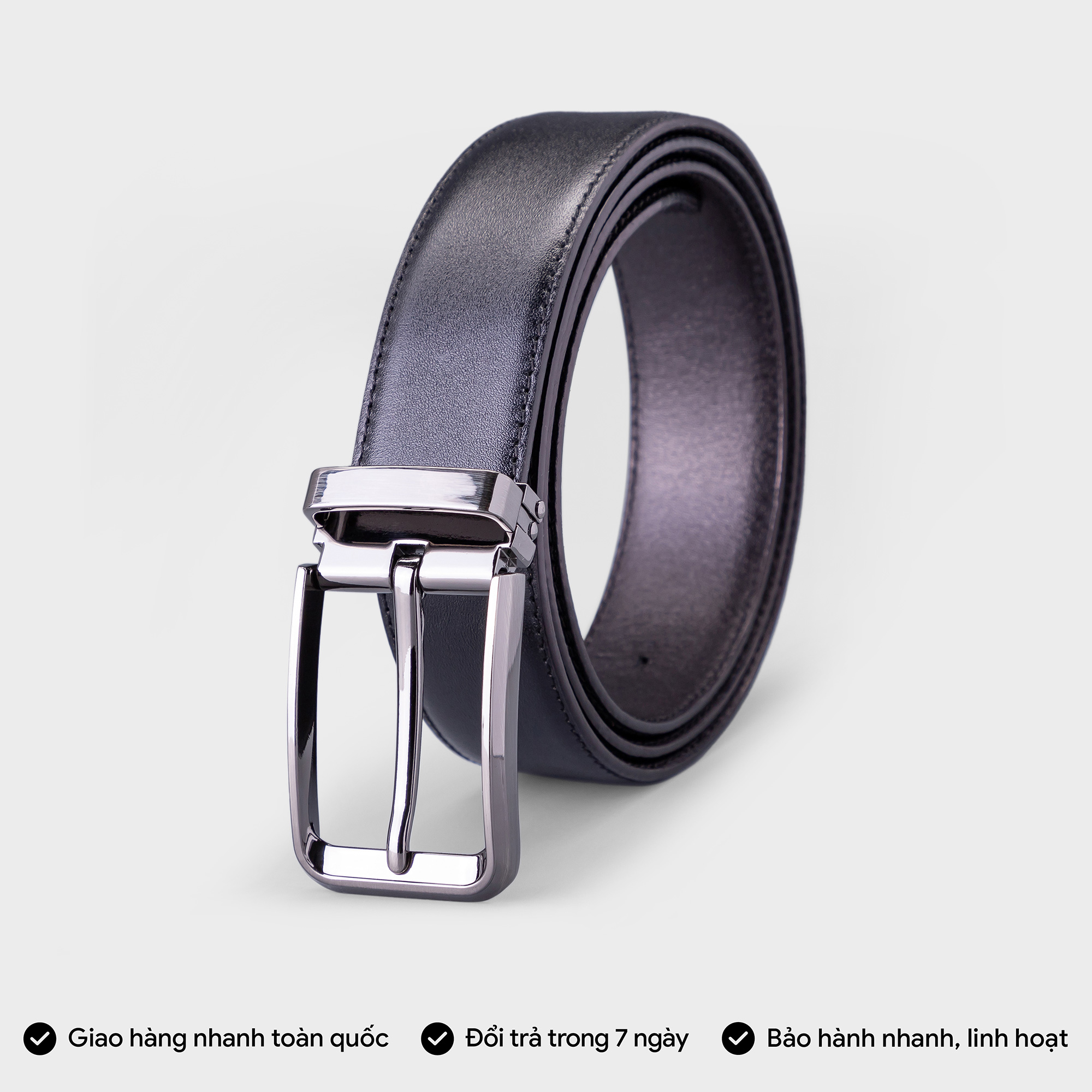 Thắt lưng nam da bò thật TRITA RTL045
