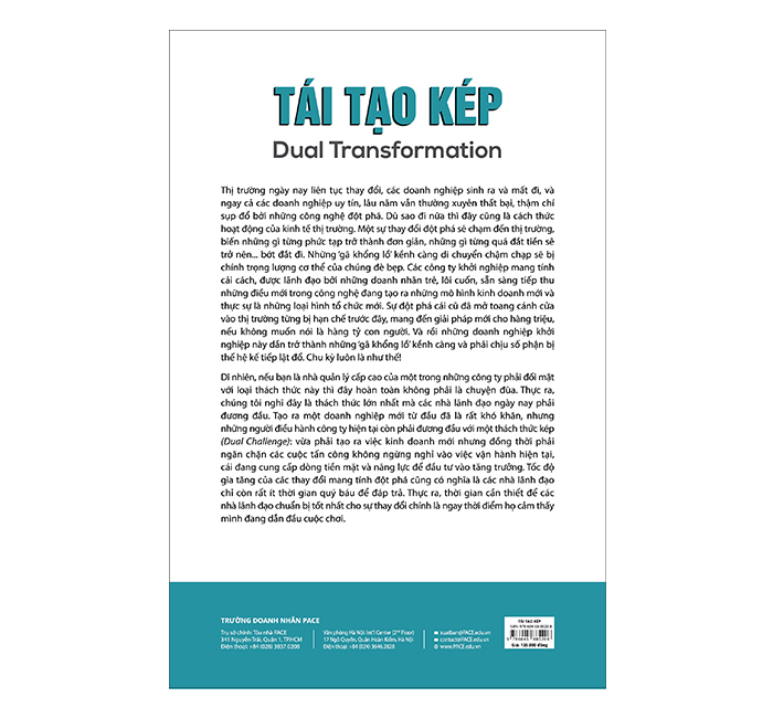 Sách - Tái Tạo Kép (Dual Transformation) - PACE Books