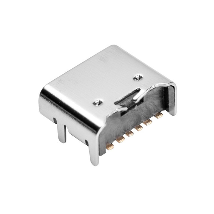 Chân Sạc Cổng USB 3.1 Type-C 6P SMD Hỗ Trợ Sạc Nhanh