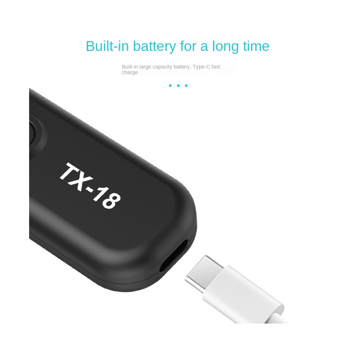 1 PCS Bluetooth Receiver Wireless Bluetooth 5.0 Transmitter HD Low Latency for -LL for PC