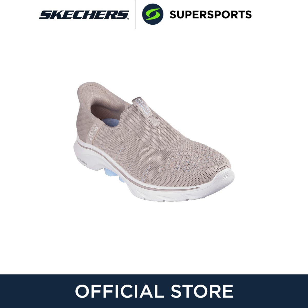 SKECHERS Slip-Ins: Go Walk City Lights รองเท้าออกกำลังกายผู้หญิง