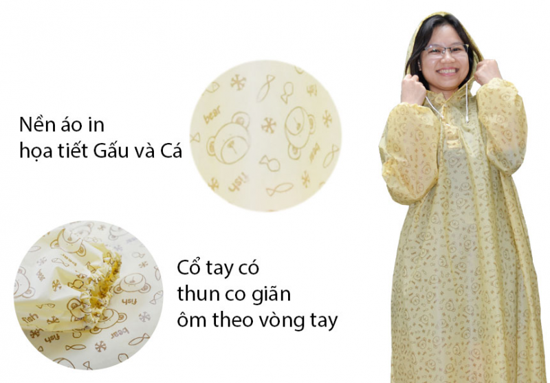 ÁO MƯA EVA (Giao màu ngẫu nhiên)