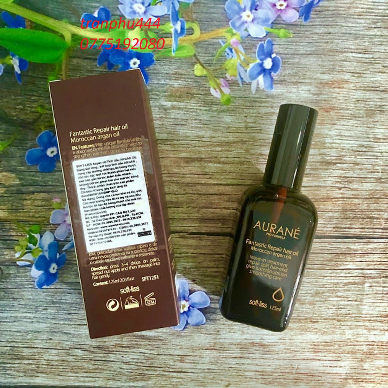 Tinh dầu dưỡng tóc Aurane 125ml