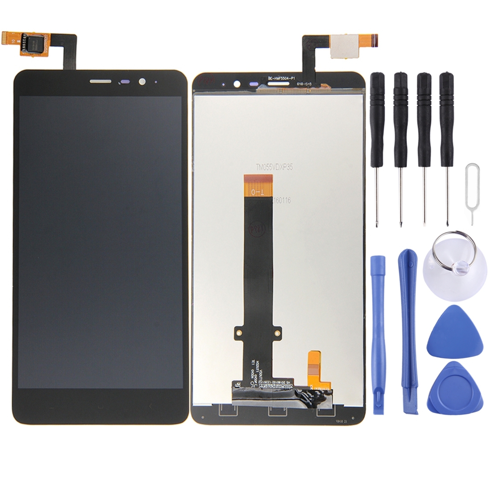 Màn hình lcd và bộ số hóa toàn bộ lắp ráp, dành cho xiaomi redmi note 3