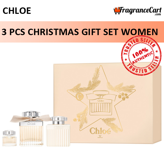 Chloe Pcs Christmas Gift Set for Women (75ml EDP 5ml Miniature