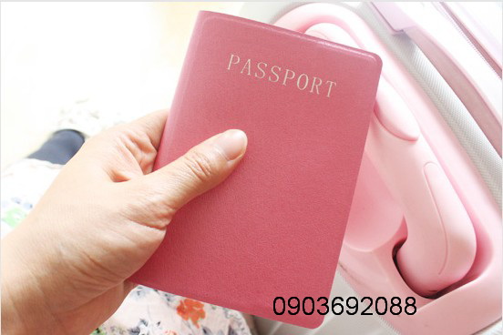 Bao bọc hộ chiếu - passport da PU kiểu unisex