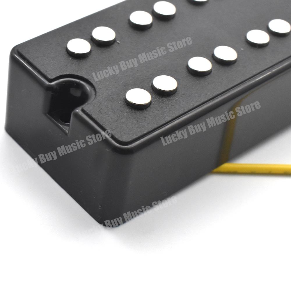 Black%20Open%20Sealed%205%20String%20Bass%20Guitar%20Pickups%20Humbucker%202%20Mounting%20Screw%20Hole%20-%20Neck%20Bridge%20-%20Image%206