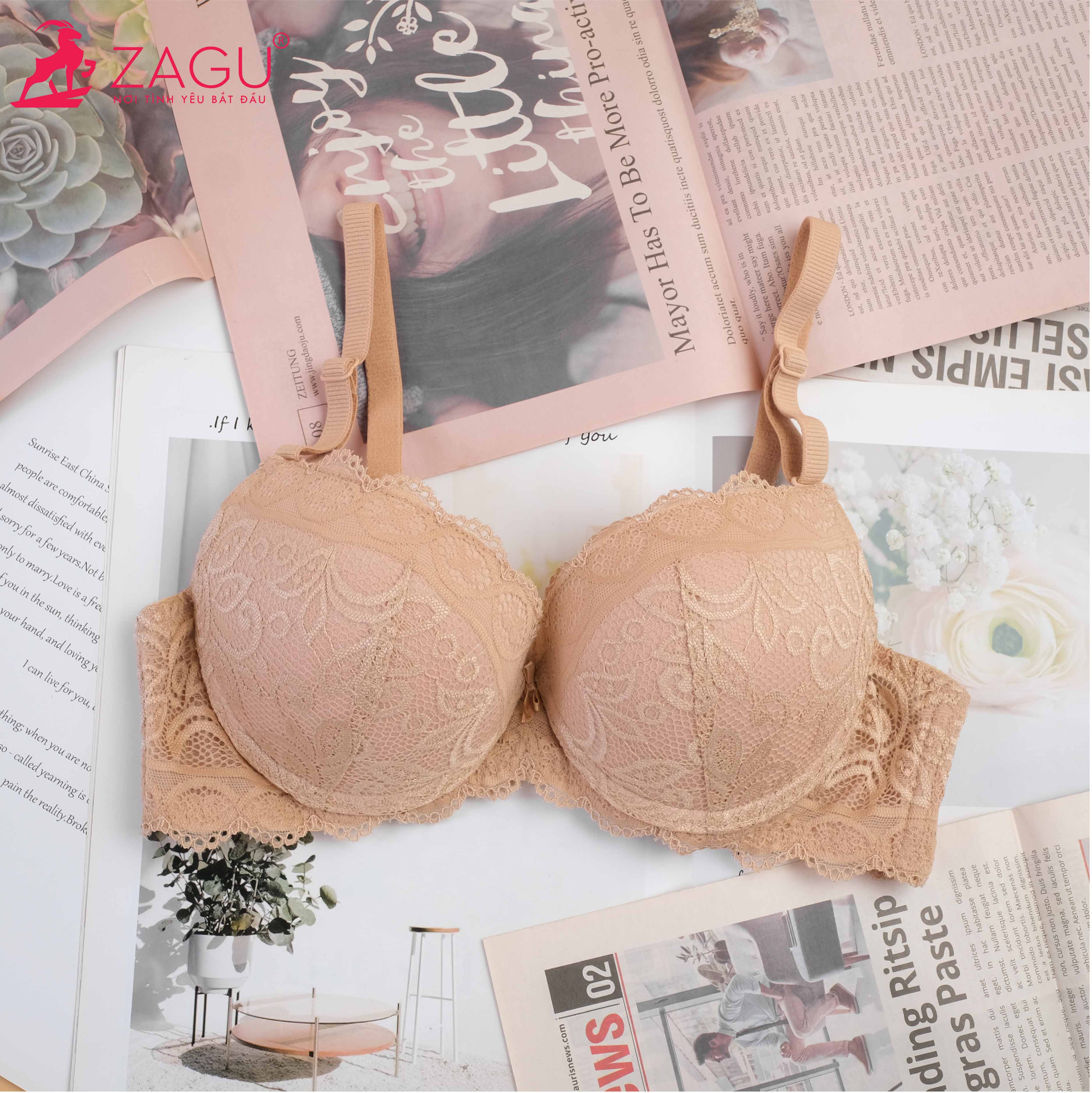 Áo ngực tạo khe zagu 6101