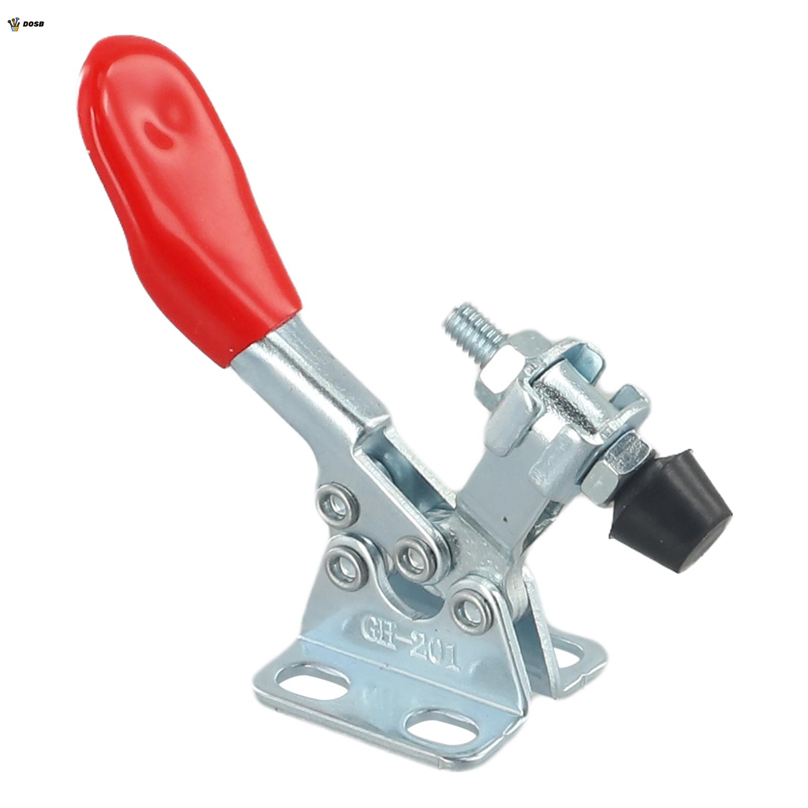 1/4PCS Toggle Clamp Holding Capacity Toggle Clamp GH-201 Quick Horizontal Clip Hand Tools