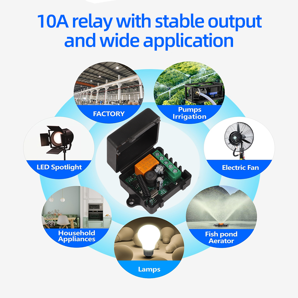 433mhz%20Dc%2012v%2024v%2036v%20Wireless%20Rf%20Remote%20Control%20Switch%20Relay%20With%20On%20Off%20For%20Led%20Bulb%20Diy%20Control%20-%20Image%203