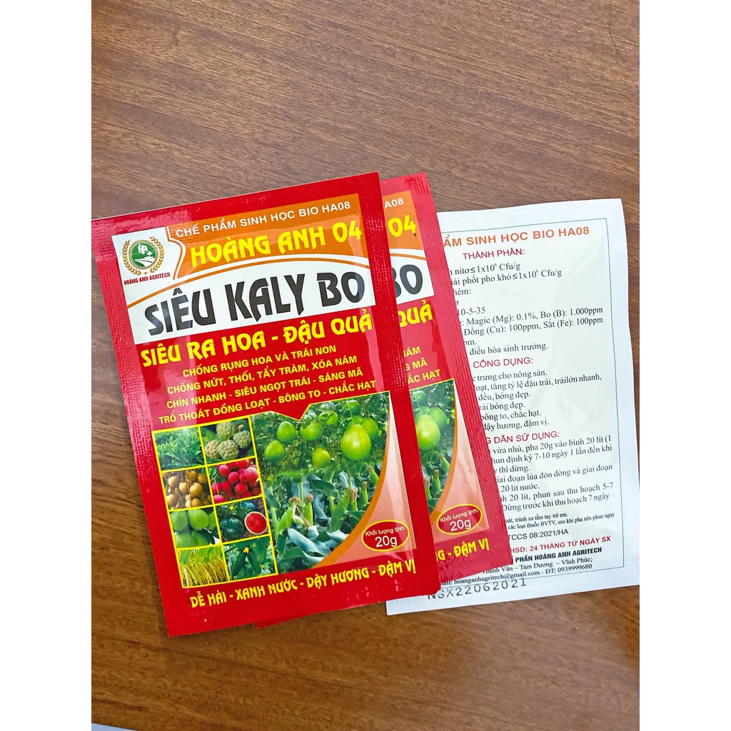 PHÂN BÓN VI LƯỢNG SIÊU KALI BO (Thúc đẩy cây trồng)