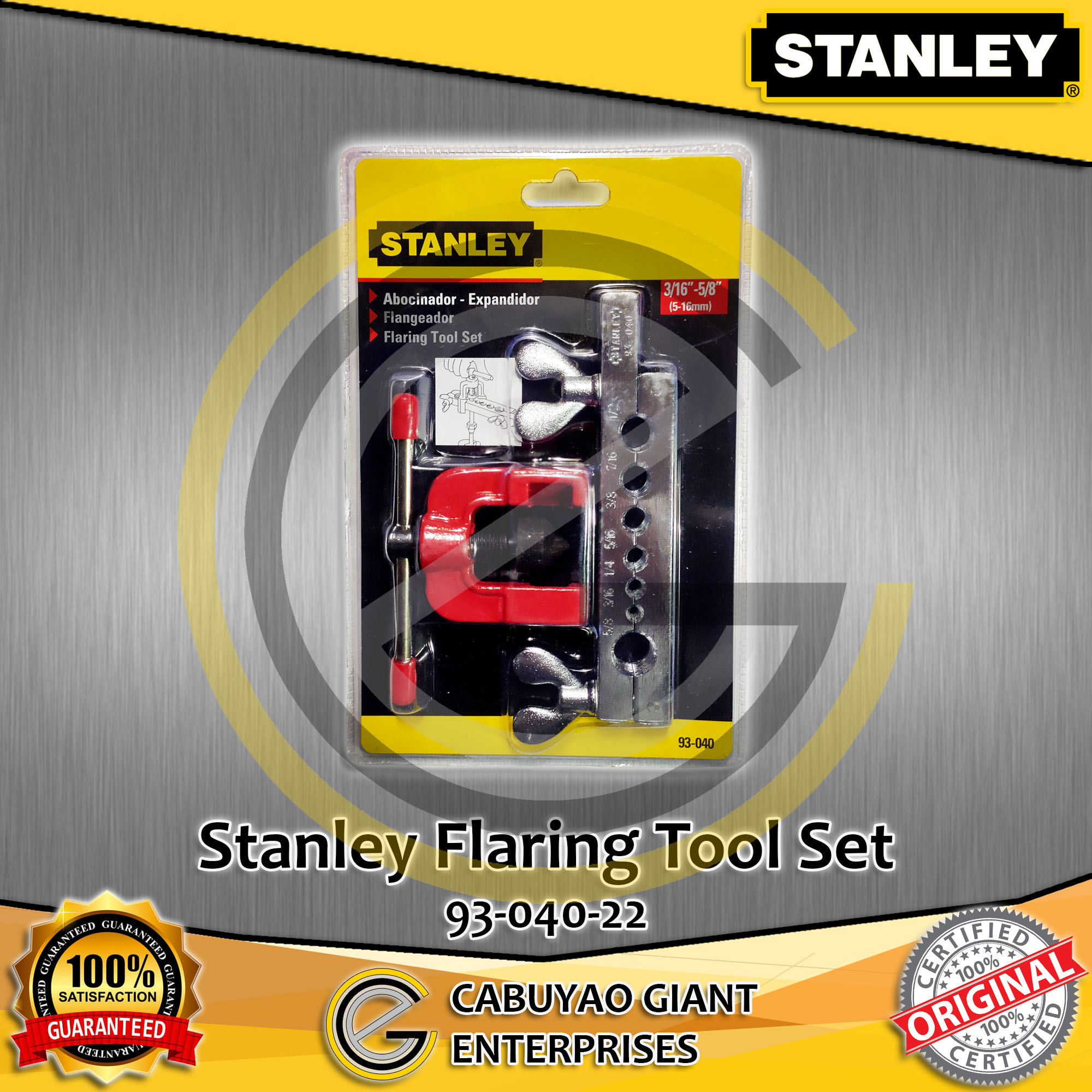 Stanley Flaring Tool Set (9304022) Lazada PH