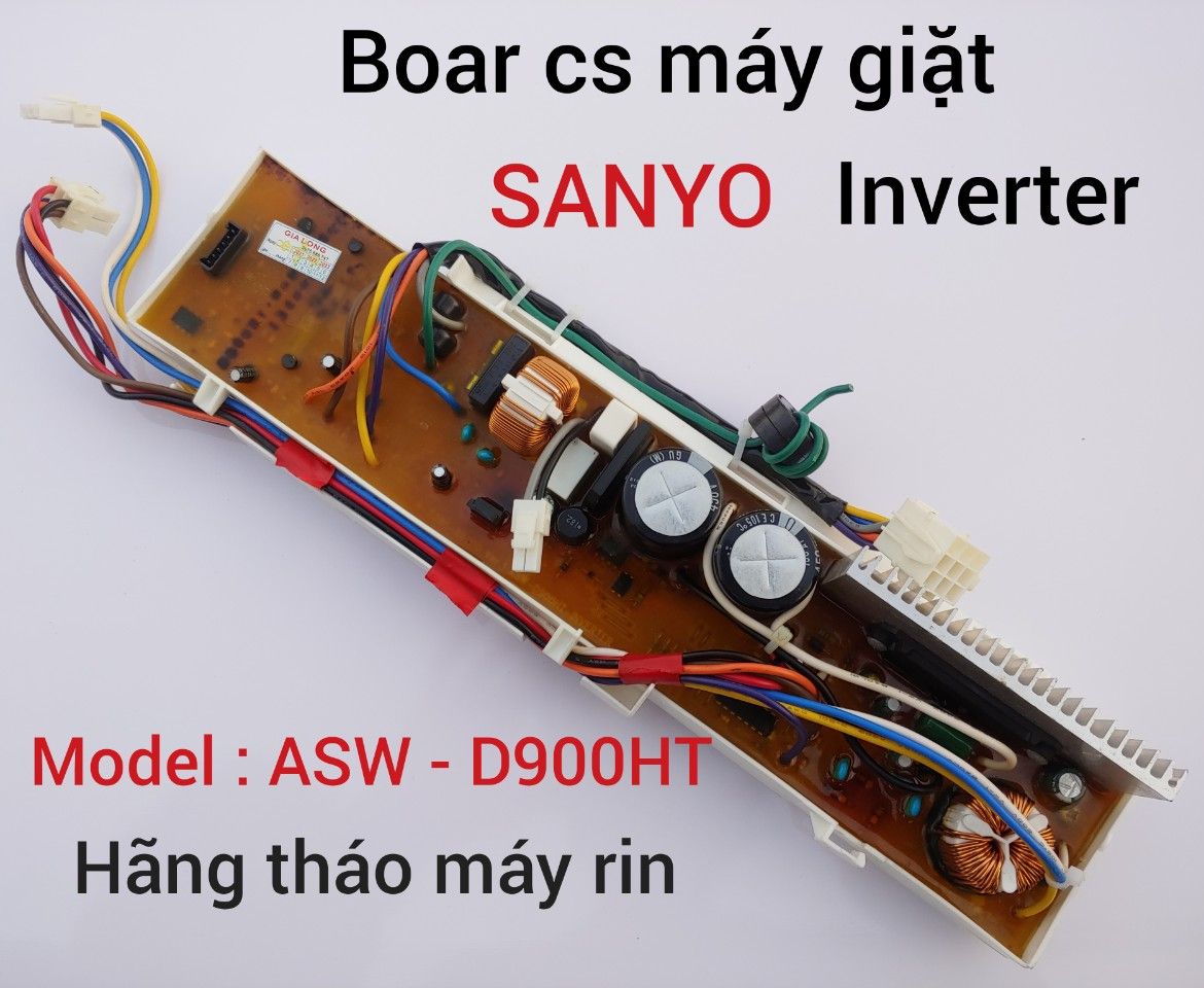 board công suất máy giặt Sanyo ASW - D900HT ( hãng tháo máy rin )