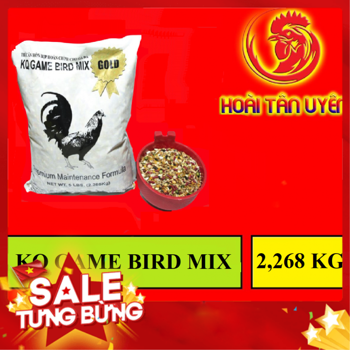 Ngũ cốc gà đá kq game bird mix gold cho gà tơ 2kg