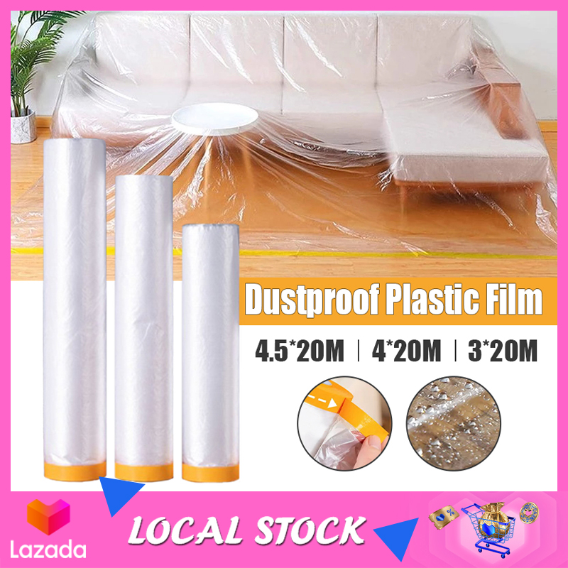 Disposable Furniture Dustproof Cover Paintproof HIP Renovation Drop ...