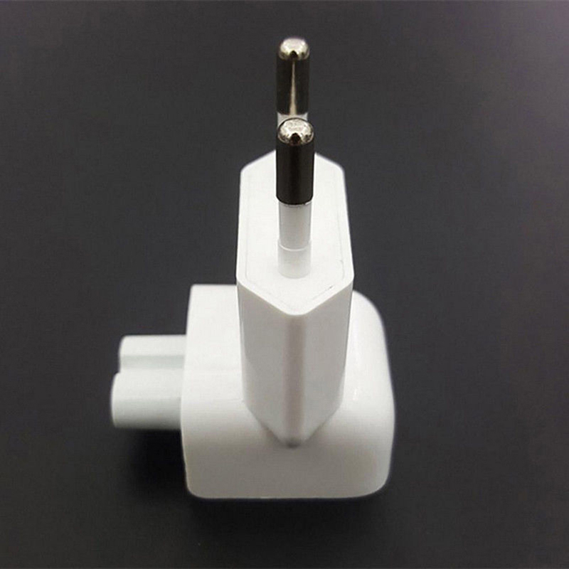 EU AC Power Wall Plug Duck Head For MacBook Pro Air Adapter PC Charger. 
