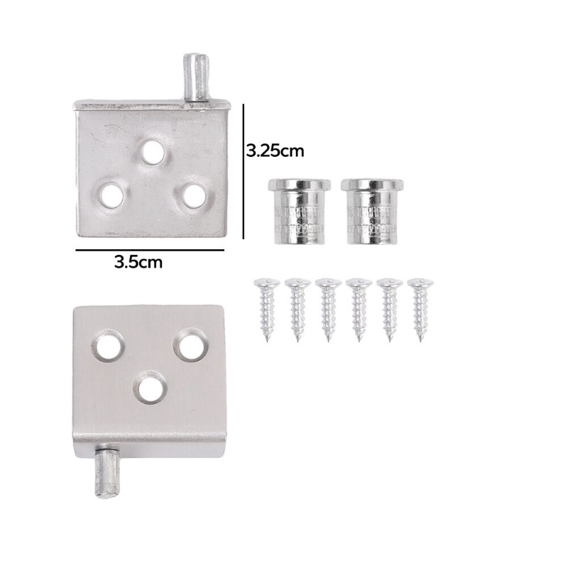 Stainless Steel Concealed Hinges Invisible Up and Down Door