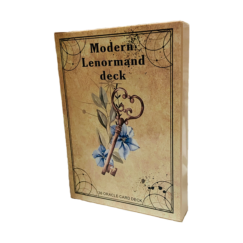 Jeu De Cartes Oracle Lenormand - 36 Cartes, Art Fantaisie Style Chibi - Pour Divination Et Intuition