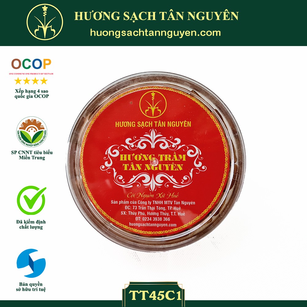 Hương trầm nụ túi 500g, trầm hương xông nhà Tân Nguyên, nụ trầm hương tự nhiên - Hương Sạch Tân Nguyên