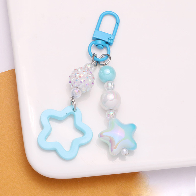 NEW%20%E3%80%90Innovative%20design%E3%80%91Star%20Pearl%20Keychain%20Chain%20Pendant%20Charm%20Keyring%20Car%20Key%20Chain%20Decor%20Headphone%20Bags%20Car%20Decoration%20For%20Girls%20-%20Image%203