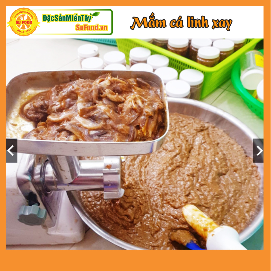 Mắm cá linh xay 500gr Sufood