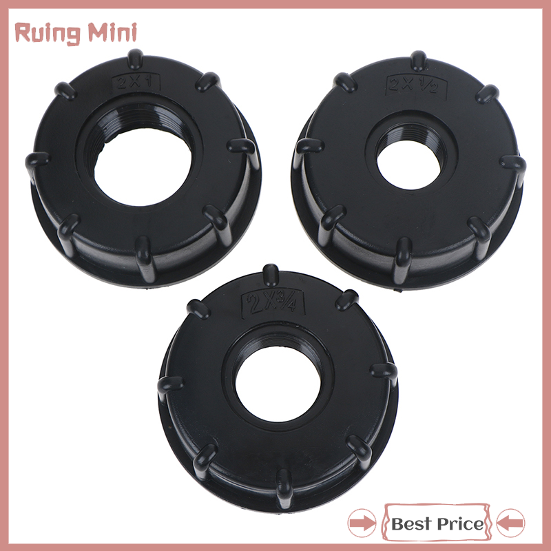 Ruing 1 2 3 4 1 Thread IBC Tank Adapter Tap Water Connector Replacement Valve