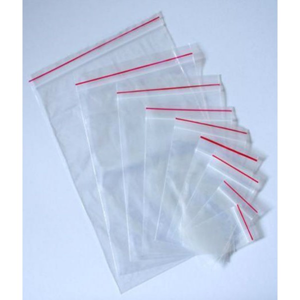 100g Túi zip viền đỏ ( nhiều sai)