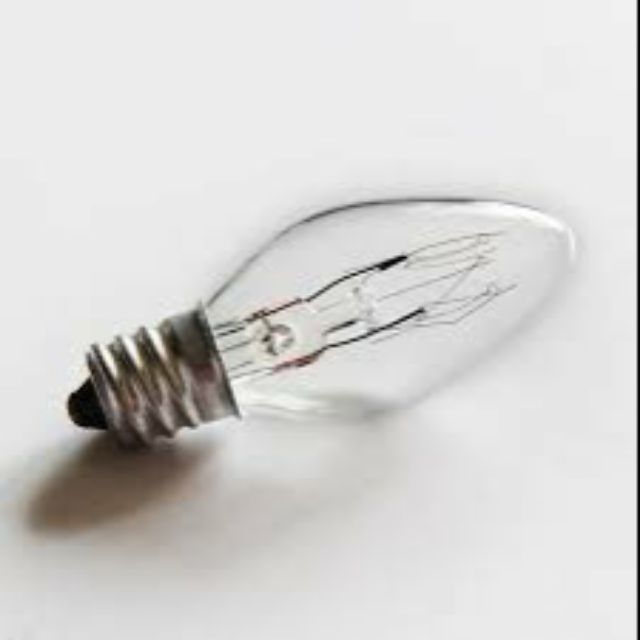 Bóng đèn quả nhót sợt đốt đui e12/ bóng đèn thờ