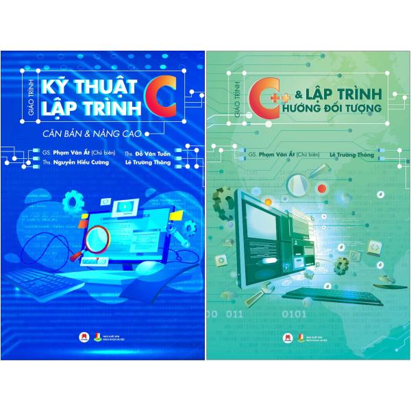 Fahasa - Combo Sách Hay Sách Giáo Trình Kỹ Thuật Lập Trình C Căn Bản Và Nâng Cao + Giáo Trình C++ Và Lập Trình Hướng Đối Tượng (Bộ 2 Cuốn)