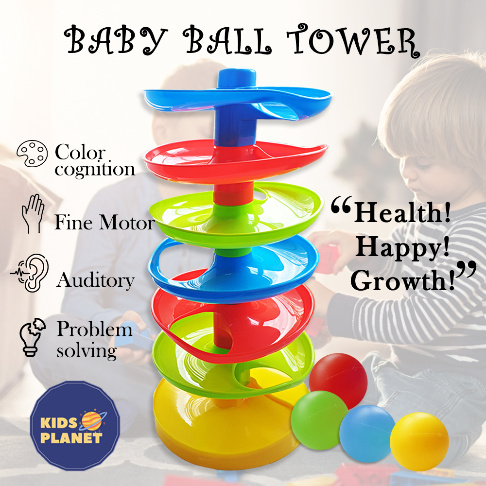 Baby Ball Tower Toys For Children Lazada