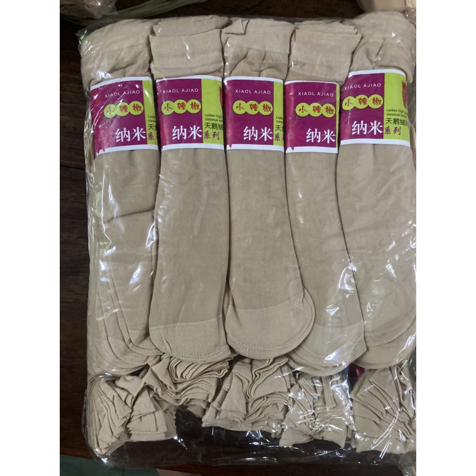 combo 10 đôi - vớ da nữ mỏng, mịn, dai