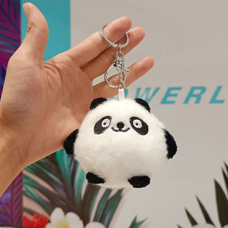 Móc khoá gấu trúc béo ú cute