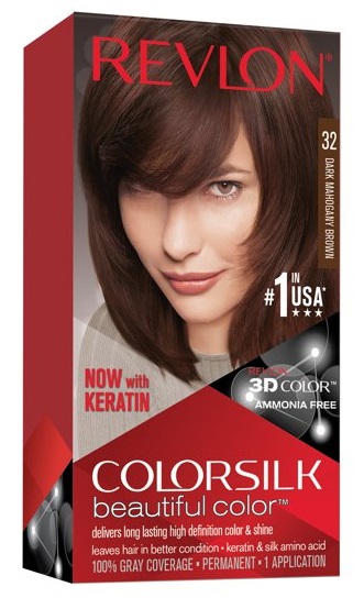 Revlon ColorSilk Hair Color, 32 - Dark Mahogany Brown | Lazada PH