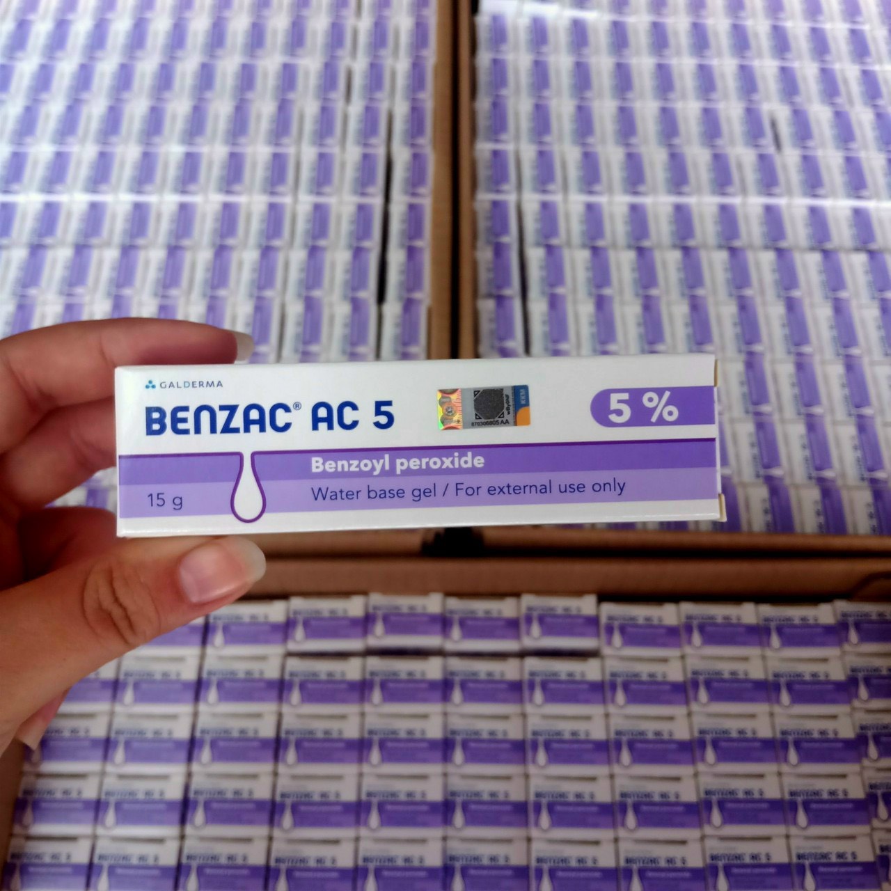 ✅ [CHÍNH HÃNG] Gel giảm mụn Benzac AC 5% Benzoyl Peroxide