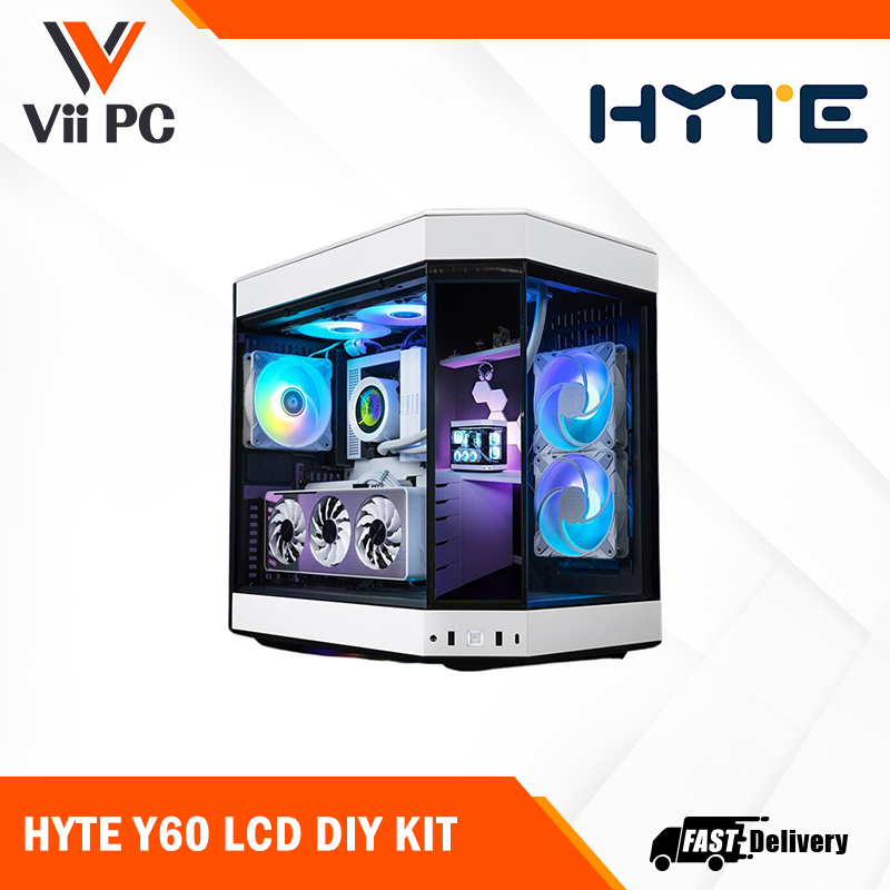 HYTE Y60 ハコス・ベールズ HYTE Y60 12.6 LCD DIY（HYTE Y60