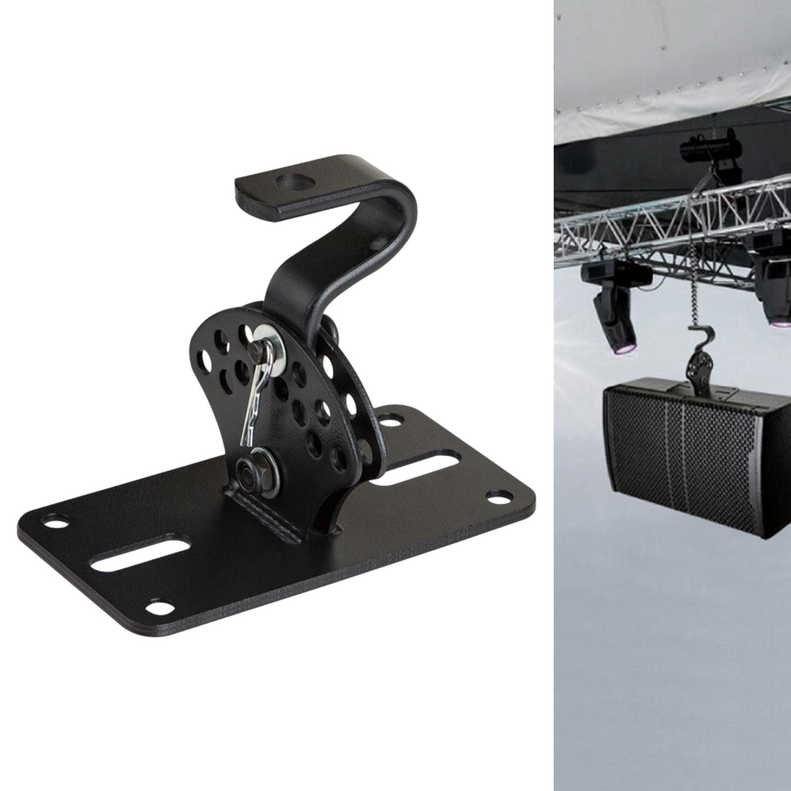 BNAUDIO Speaker Wall Mounts Black Speaker Bracket for Stage Performances KTV Rooms