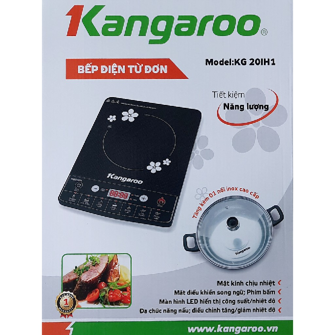 Bếp điện từ đơn Kangaroo KG20IH1