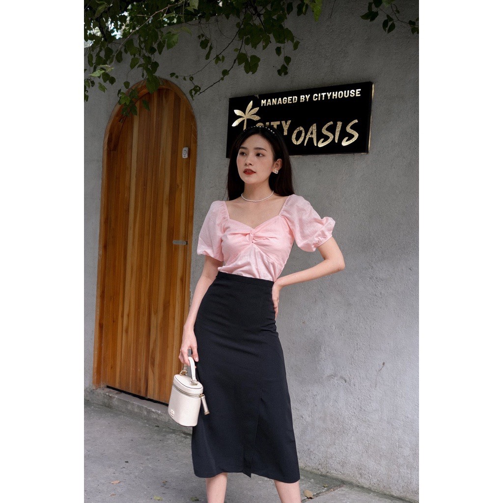 YU CHERRY | Váy Long CB skirt YV036