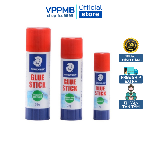 Hồ khô staedtler glue stick 8g - 35g, keo dán giấy chính hãng