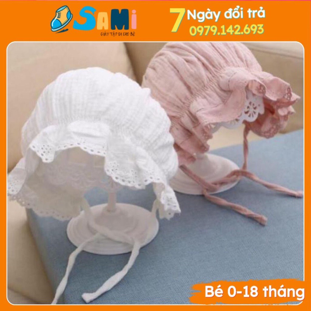 Mũ, Nón tiểu thư đáng yêu cho bé M013