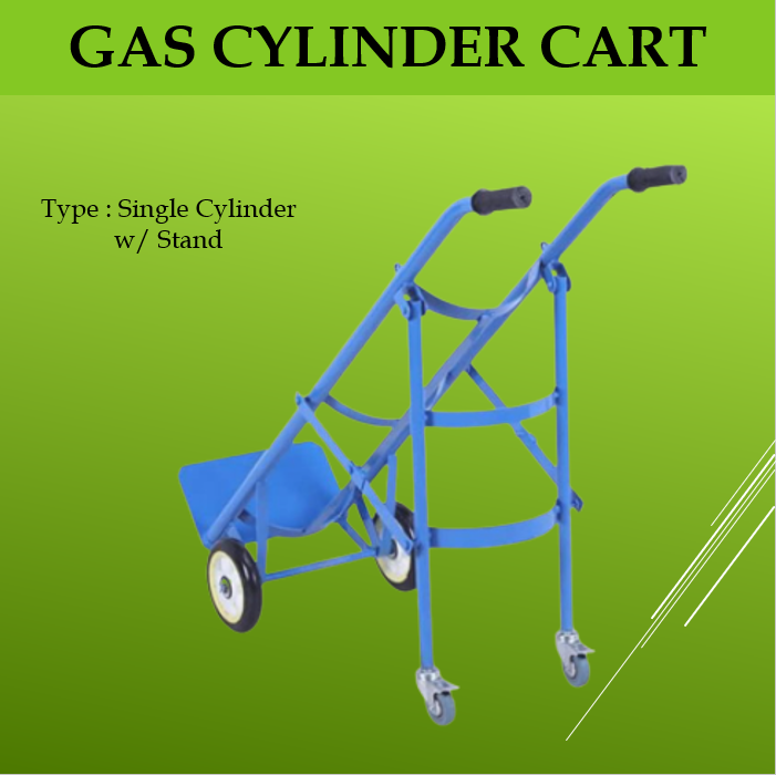 O2 Small Tank Hand Cart Hospital Steel Hand Truck Gas Bottle Cart medical oxygen cylinder ...
