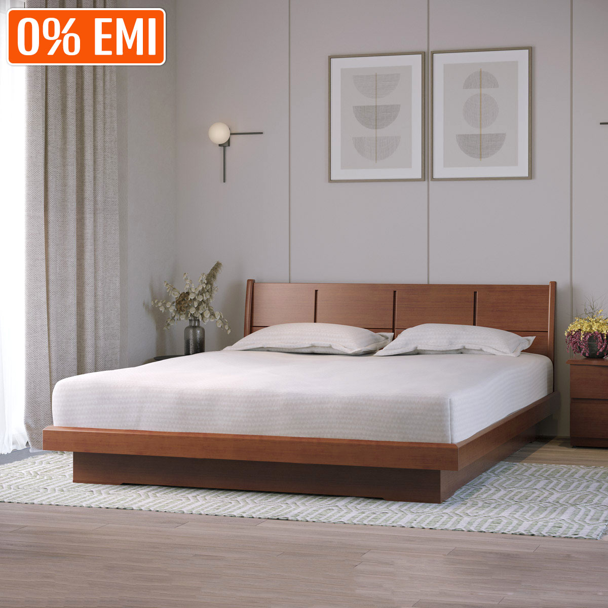 Regal Legacy Wooden Double Bed Bdh-301-3-1-20 99327.