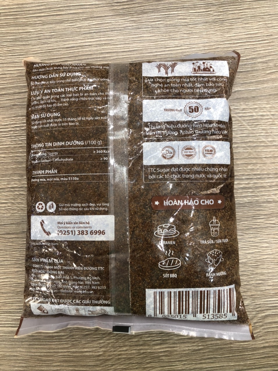 Đường Đen Nữ Hoàng 1KG ( của Biên Hoà )