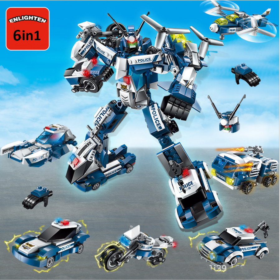 BỘ LEGO 6IN1 ROBOT 1407