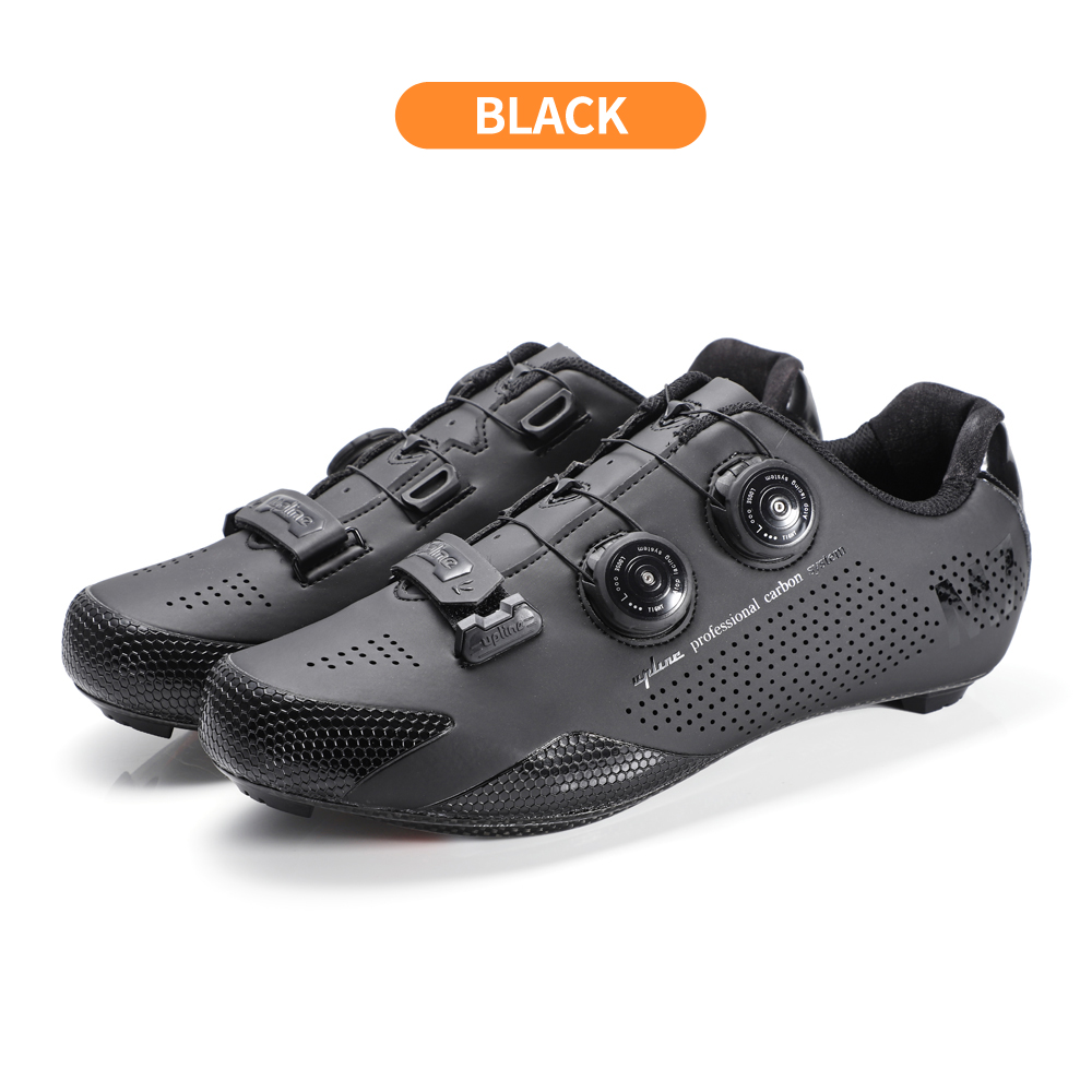 New genuine upline 14 hardness carbon fiber road cycling shoes self